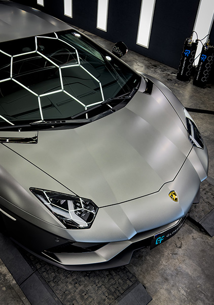 Lamborghini nach Aufbereitung