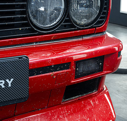 BMW E30 M3 Lack vorher