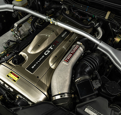 R35 Motorraum